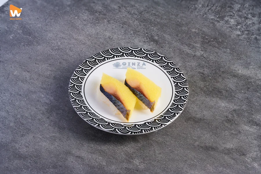 Chụp Ảnh Món Ăn Shushi Ginza Japanese Restaurant — Concept — Media WinWin